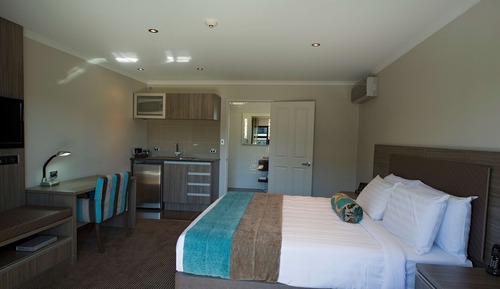 Premium-Studio, 1 King-Bett, Whirlpool