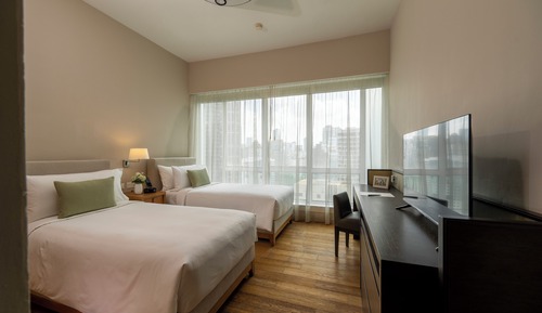 Apartment, 2 Schlafzimmer (Residensi & Study Room)