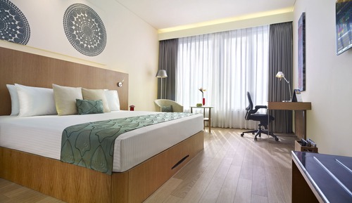 Deluxe-Zimmer, 1 King-Bett, Stadtblick