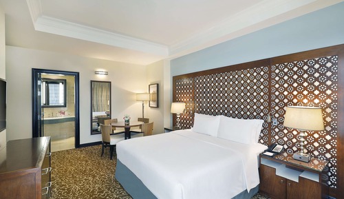 Zimmer, 1 King-Bett, Stadtblick