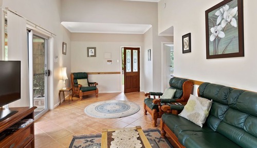 Comfort-Chalet, 2 Schlafzimmer, Nichtraucher, Gartenblick