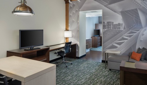 Studio, 1 King-Bett und Schlafsofa, Nichtraucher (Hearing Accessible)