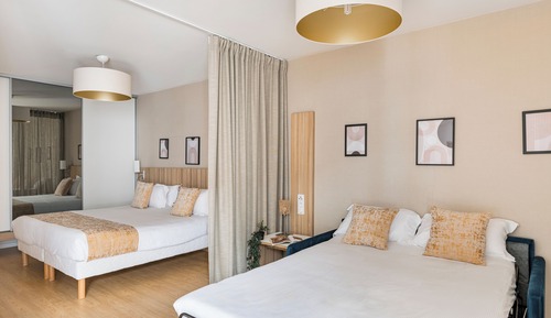 Familienstudio, 1 King-Bett und Schlafsofa, Nichtraucher, Küche (4 People)