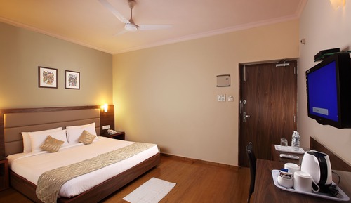 Luxury-Zimmer, 1 Schlafzimmer, Kühlschrank
