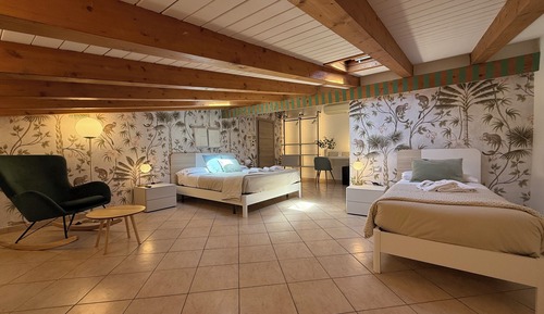 Design-Dreibettzimmer