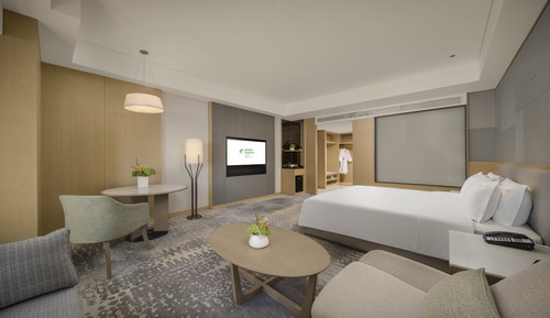 Premium-Zimmer, 1 King-Bett, Stadtblick