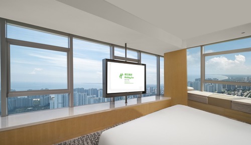 Standardzimmer, 1 King-Bett, Buchtblick