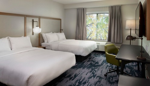 Zimmer, 2 Queen-Betten