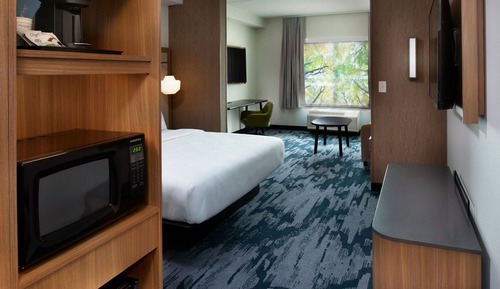 Studio, 1 King-Bett und Schlafsofa (Mobility/Hearing Accessible, Tub)