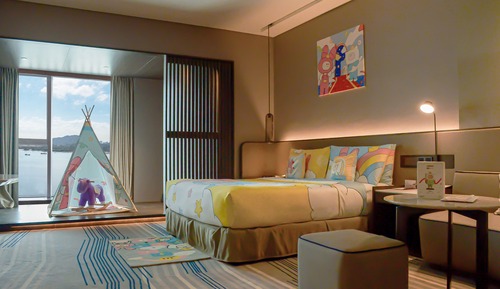 Premium-Zimmer, 1 King-Bett, Meerblick (Kids Theme)