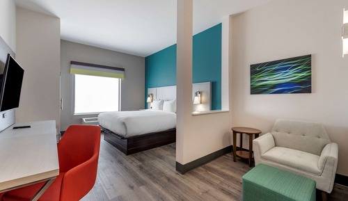 Suite, 1 King-Bett, barrierefrei, Nichtraucher