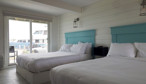 Standard-Doppelzimmer, 2 Queen-Betten, Nichtraucher, Hafenblick