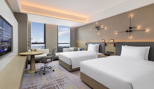 Zimmer, 2 Einzelbetten (High Floor)