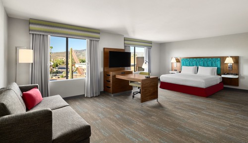 Suite, 1 King-Bett, Kühlschrank und Mikrowelle, Ausblick