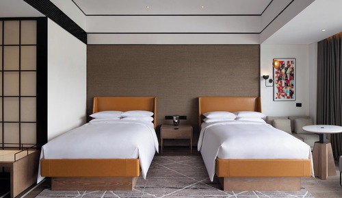 Club-Zimmer, 2 Doppelbetten, Bergblick (Club Deluxe)