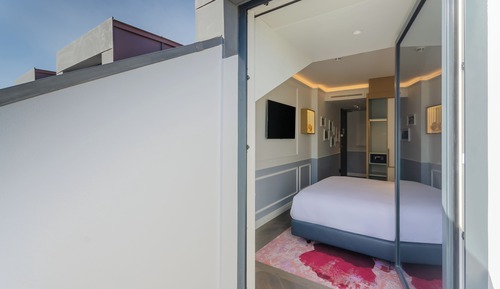 Deluxe-Zimmer, 1 King-Bett, Balkon