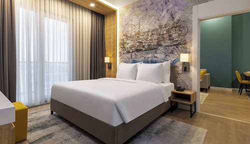 Junior-Suite, 1 King-Bett, Nichtraucher, Balkon