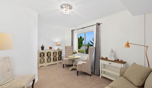 Suite romántica, 1 cama de matrimonio grande con sofá cama, vistas a la playa, frente al mar