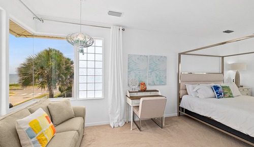 Habitación Premium, 1 cama de matrimonio grande con sofá cama, vistas a la playa