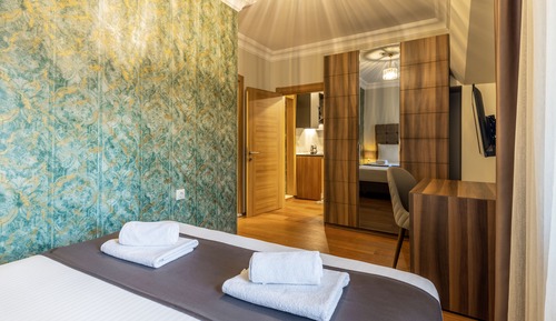 Deluxe-Apartment, 3 Schlafzimmer, Poolzugang