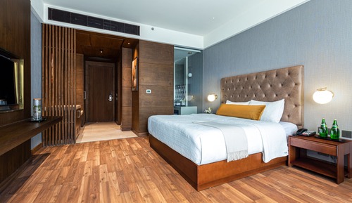 Zimmer, 1 King-Bett, barrierearm, Nichtraucher