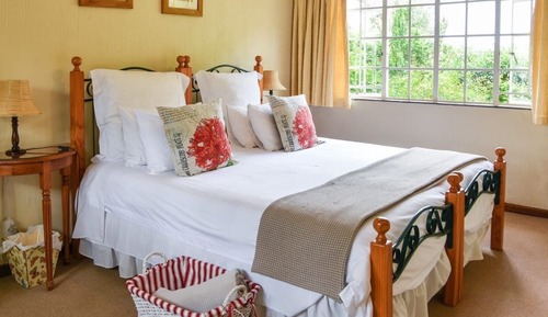 Ferienhaus, 1 Schlafzimmer, Terrasse, Gartenblick