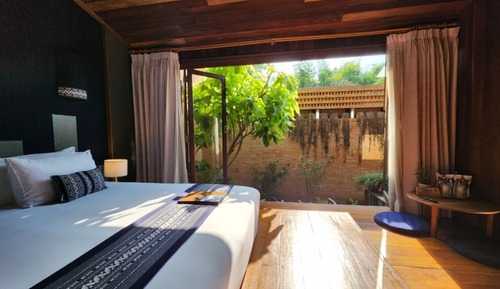 Junior-Studiosuite, Gartenblick