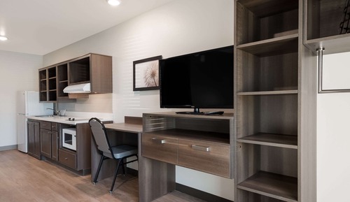 Zimmer, 1 Queen-Bett, barrierefrei, Nichtraucher (Accessible Tub)