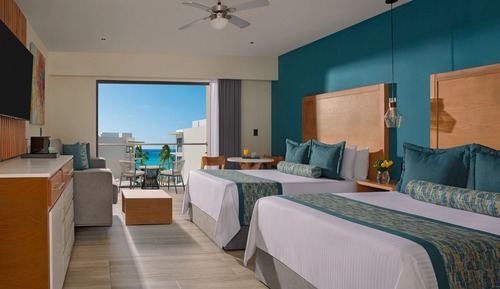 Junior-Suite, 2 Doppelbetten, Meerblick (Preferred Club)