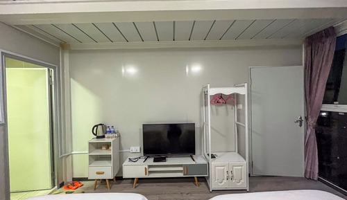 Premium-Ferienhütte, 1 Schlafzimmer