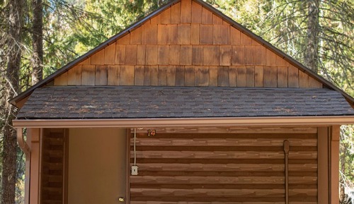 Superior-Ferienhütte, 1 King-Bett, eigenes Bad