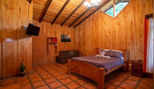 Standard-Ferienhütte, 1 Queen-Bett