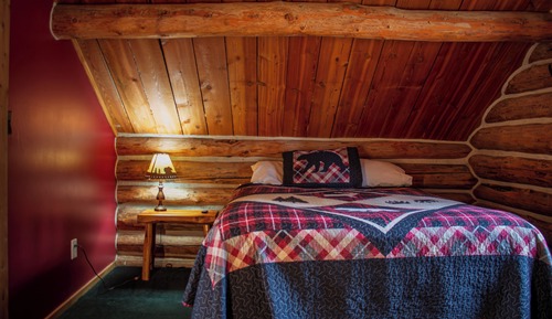 Familien-Ferienhütte, Balkon, Bergblick