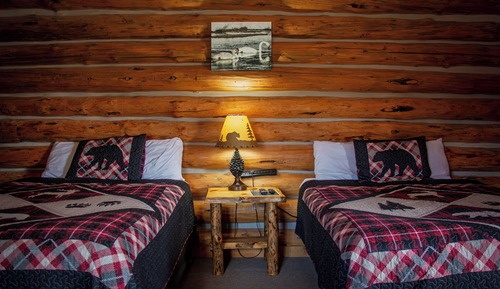 Deluxe-Ferienhütte, 1 Schlafzimmer, Terrasse, Bergblick