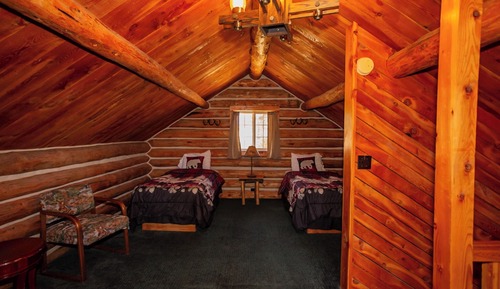 Familien-Ferienhütte, 2 Schlafzimmer, Balkon, Bergblick