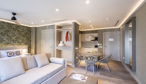Comfort-Studio, 1 Queen-Bett und Schlafsofa, barrierefrei, Parkblick