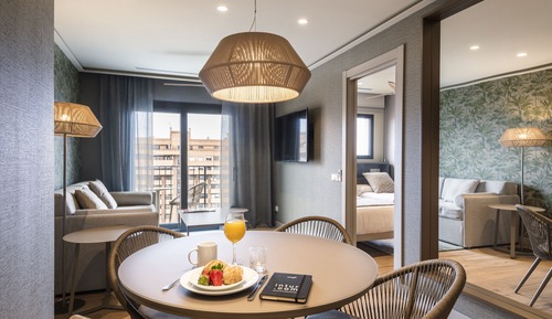 Luxury-Apartment, 2 Schlafzimmer, Balkon, Parkblick