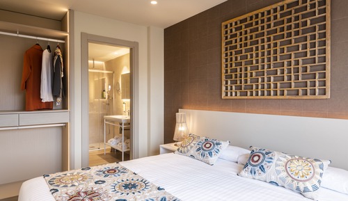 Luxury-Apartment, 2 Schlafzimmer, Balkon, Stadtblick
