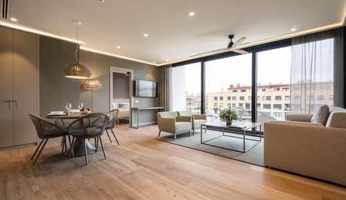 Luxury-Apartment, 2 Schlafzimmer, Terrasse, Stadtblick