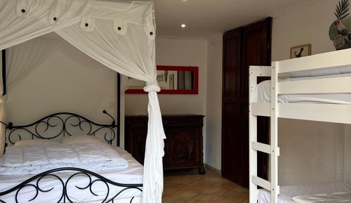 Comfort-Ferienhaus, mit Bad, Bergblick (Ciboulette)