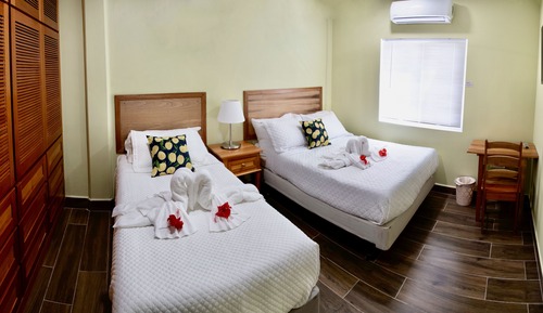 Deluxe-Apartment, 2 Schlafzimmer, Küche, am Strand