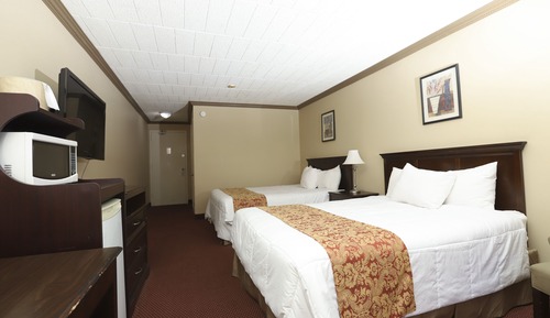 Doppelzimmer, 2 Doppelbetten, Nichtraucher, Balkon (Upper floor)