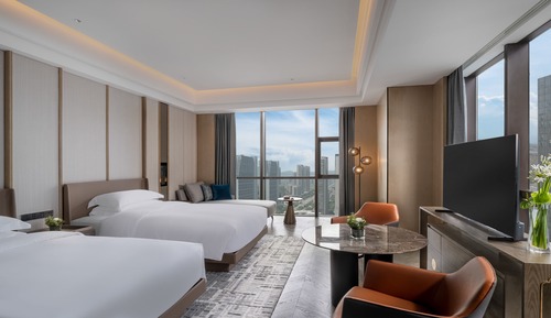 Premium-Zimmer, 2 Doppelbetten