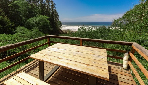 Ferienhaus, eigenes Bad, Meerblick (Beach Bungalow)