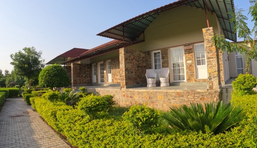 Luxury-Ferienhaus, 1 Schlafzimmer, Poolblick