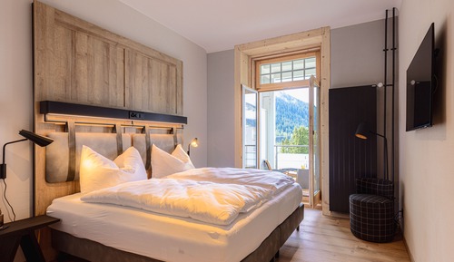Panoramic-Doppelzimmer, Balkon