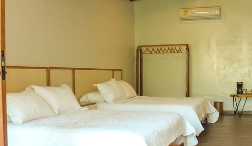 Comfort-Vierbettzimmer, Gartenblick