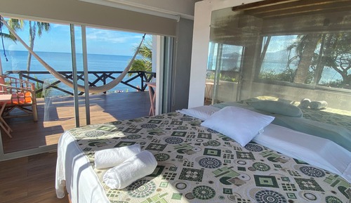 Comfort-Studiosuite, 1 Schlafzimmer, eigener Pool, Meerseite