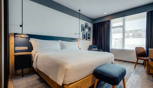 Zimmer, 1 King-Bett, barrierefrei