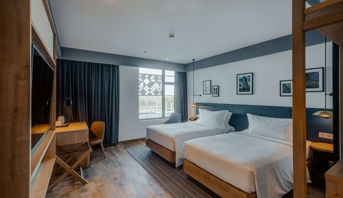 Zweibettzimmer, 2 Einzelbetten